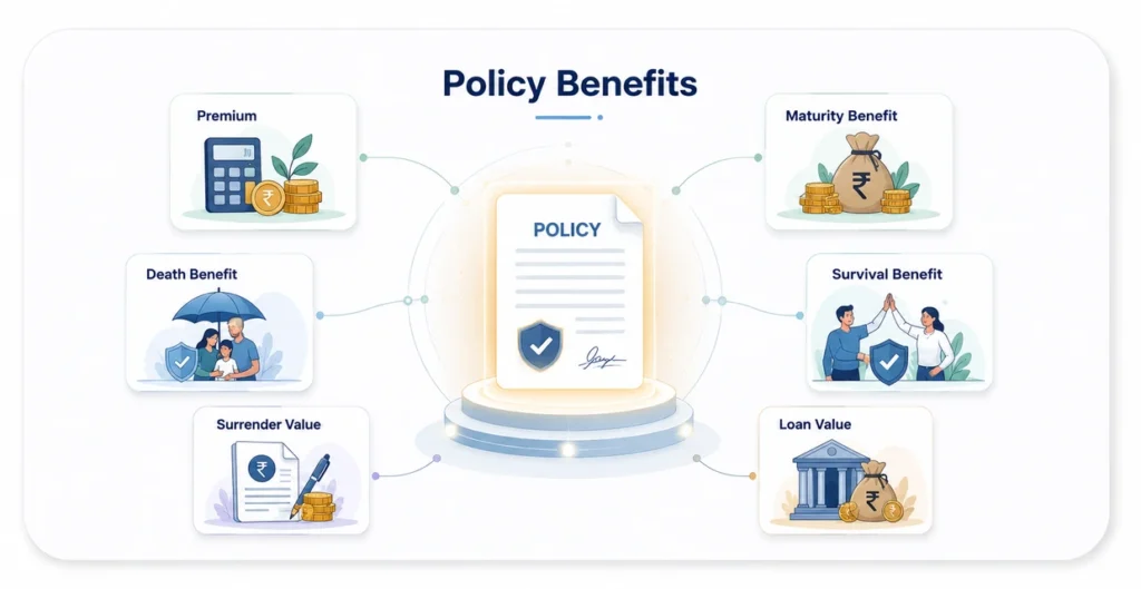 LIC Insurance Plan Policy Benefits