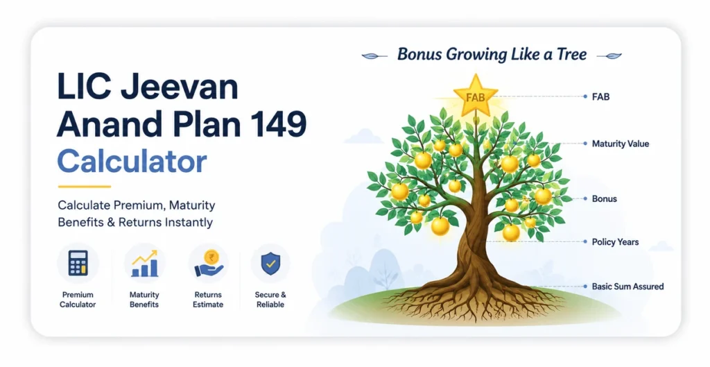 LIC Jeevan Anand Bonus Tree