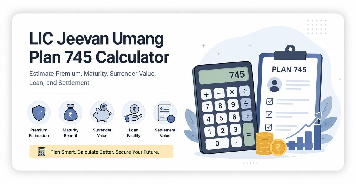 LIC Jeevan Umang Plan 745 Calculator