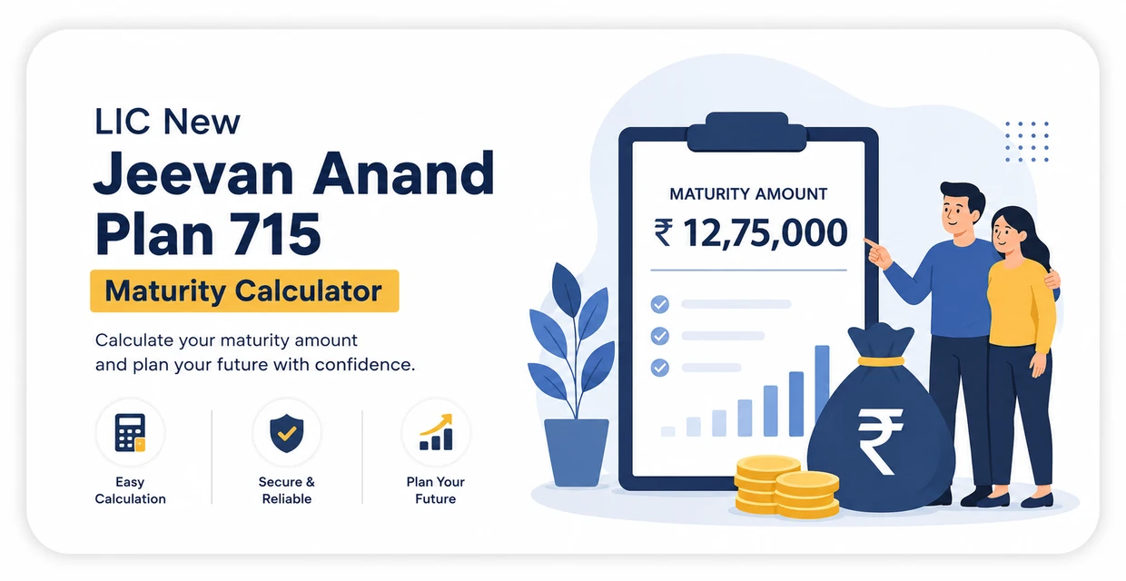 LIC New Jeevan Anand Plan 715 Maturity Calculator