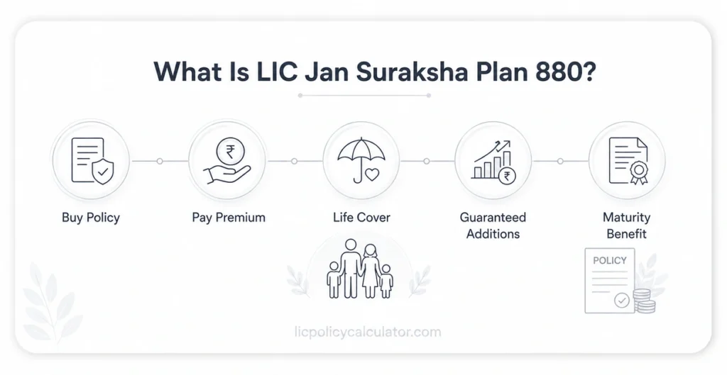 What Is LIC Jan Suraksha Plan 880?