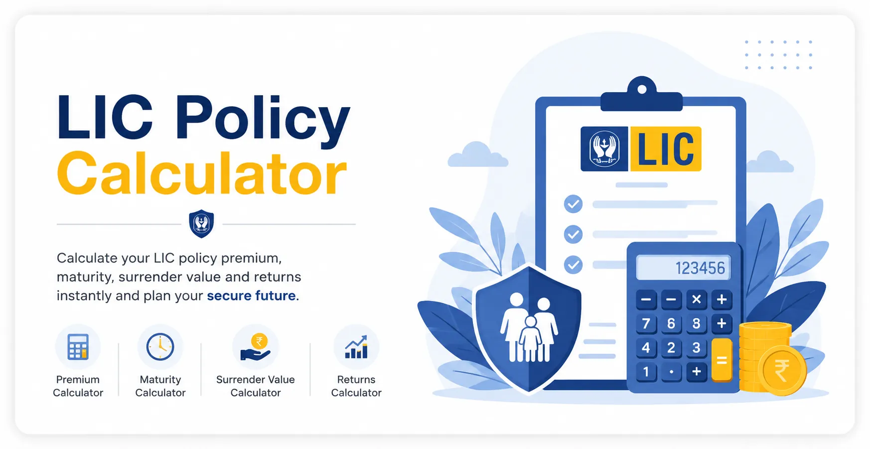 LIC Policy Calculator