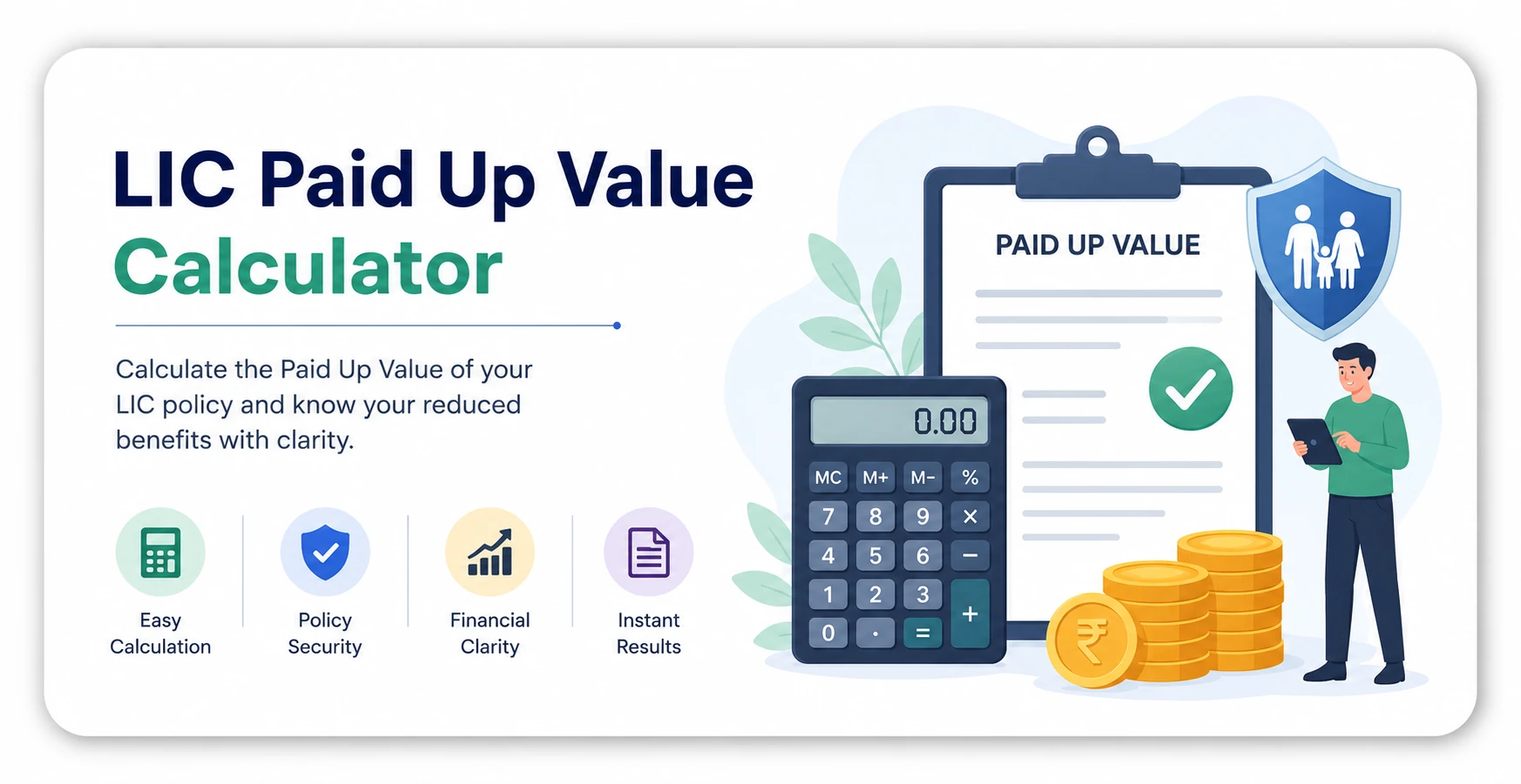 LIC Paid Up Value Calculator