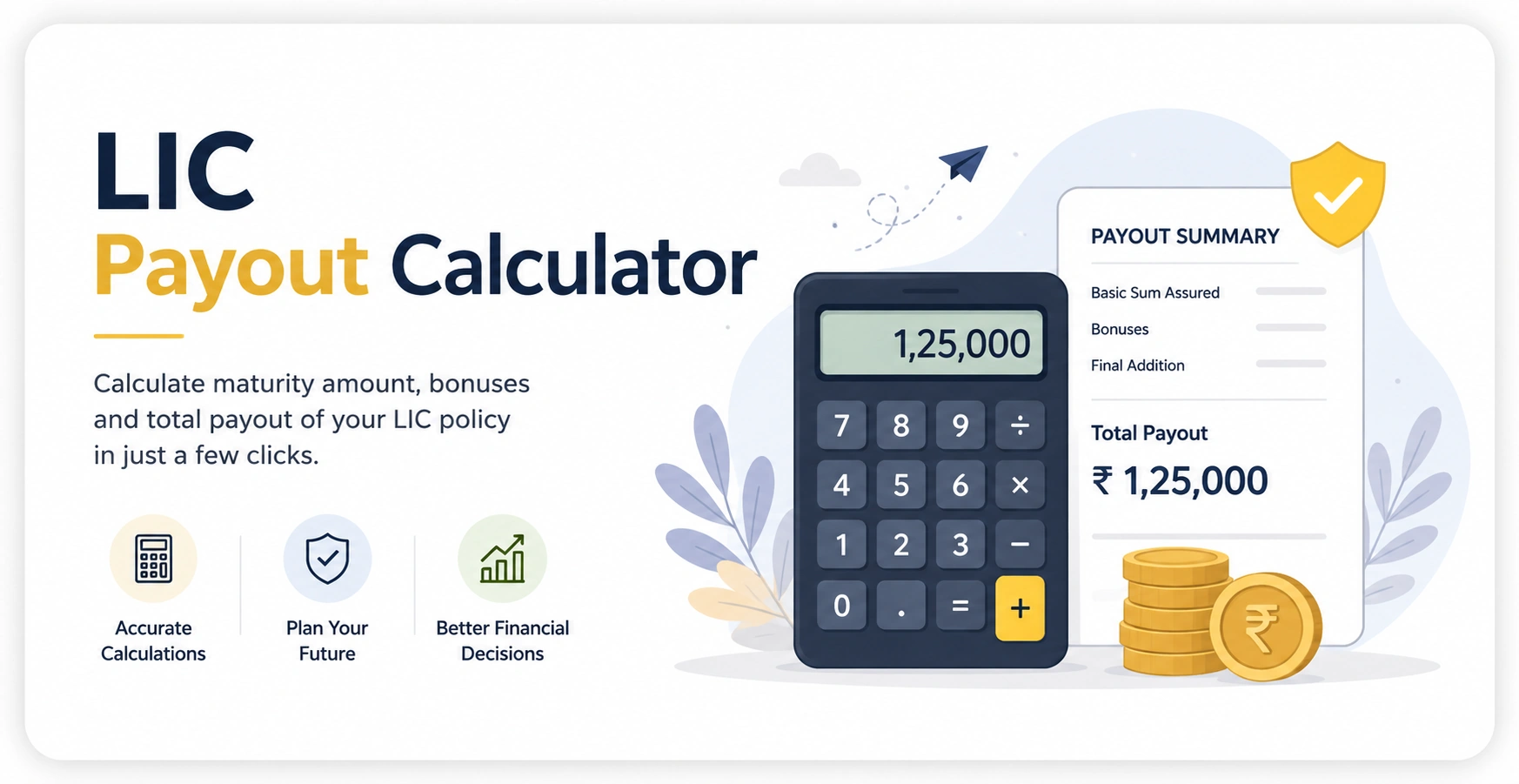 LIC Payout Calculator