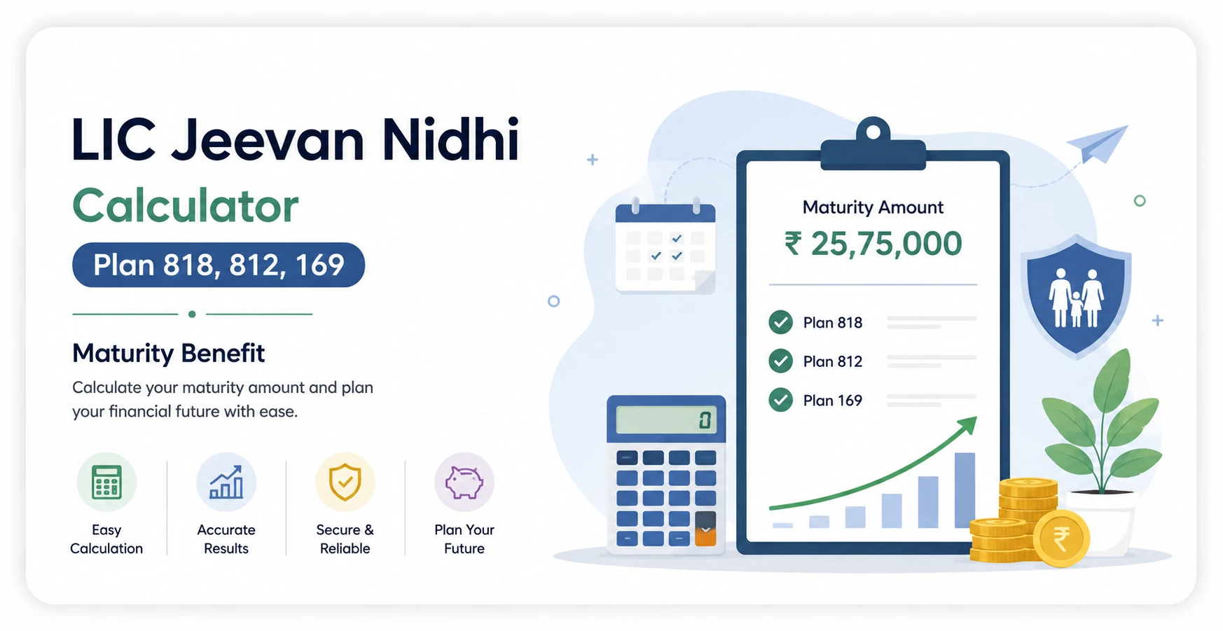 LIC Jeevan Nidhi Calculator
