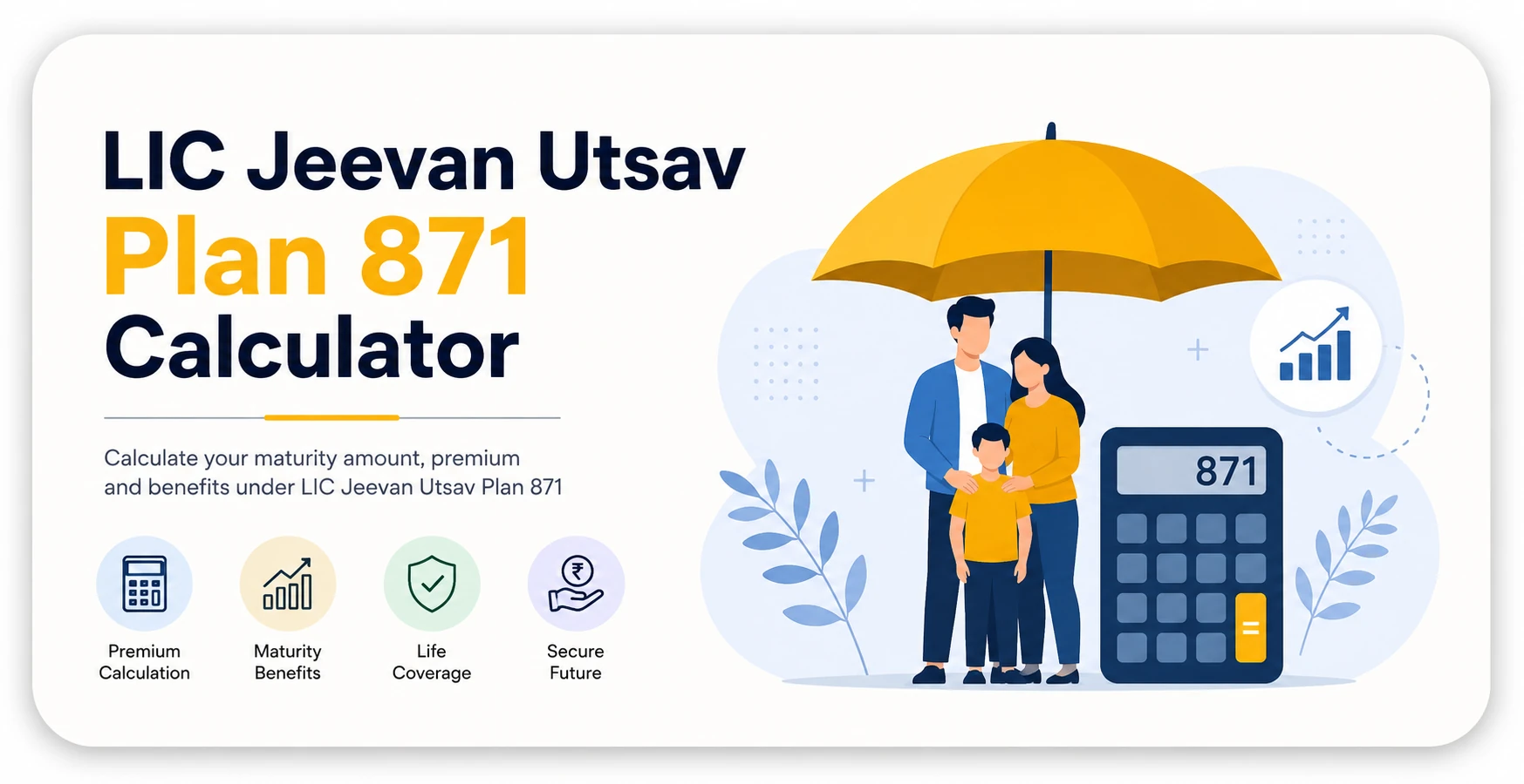LIC Jeevan Utsav Plan 871 Calculator