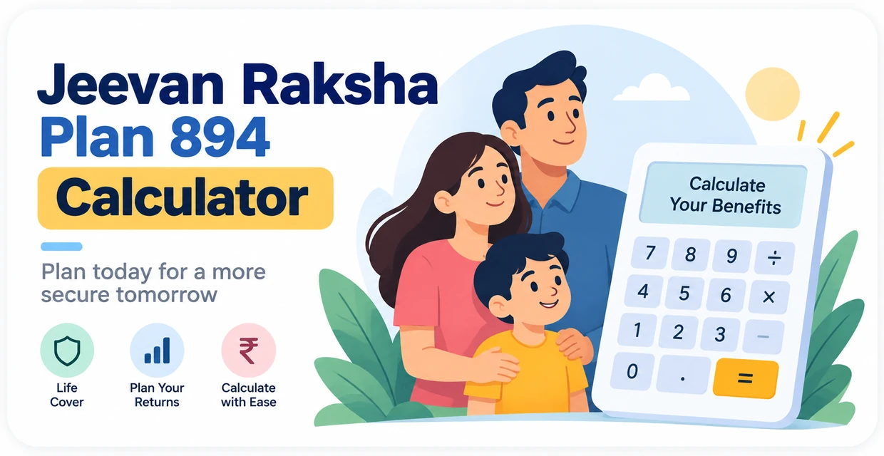 LIC Jeevan Raksha Plan 894 Calculator