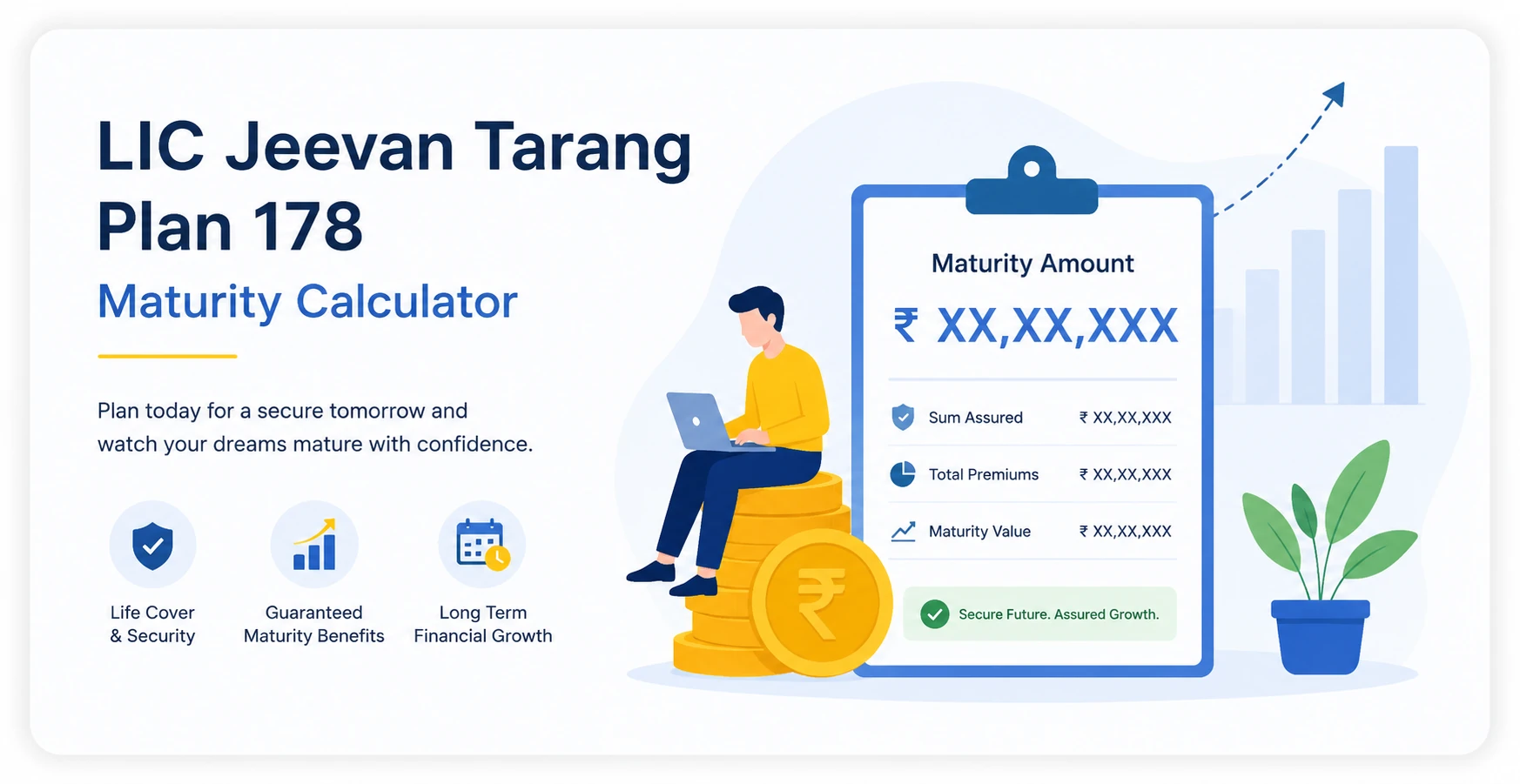 LIC Jeevan Tarang Plan 178 Maturity Calculator